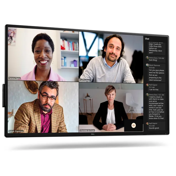 DELL P5525QC 140cm (55") 4K Ultra HD 16:9 VA Monitor HDMI/VGA/DP/USB 3.2/LAN