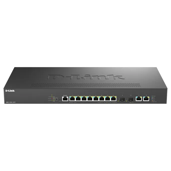 D-Link DMS-1250-12TP/E Smart Managed 8-Port-Multi-Gigabit-Switch