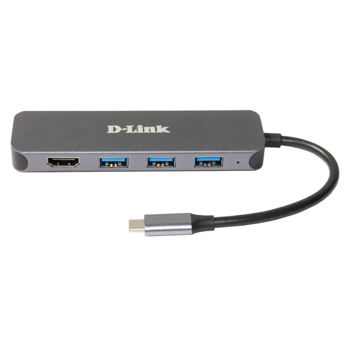 D-Link DUB-2333 5-in-1 USB-C Hub mit HDMI/Power Delivery