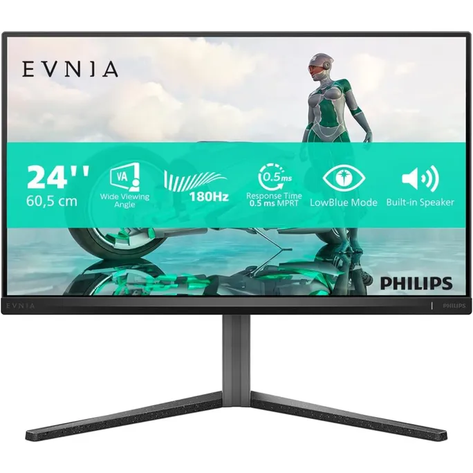 Philips Envia 24M2N3200A 60,5cm (23.8") FHD VA Gaming Monitor 16:9 HDMI/DP 180Hz 0,5ms (MPRT) Sync