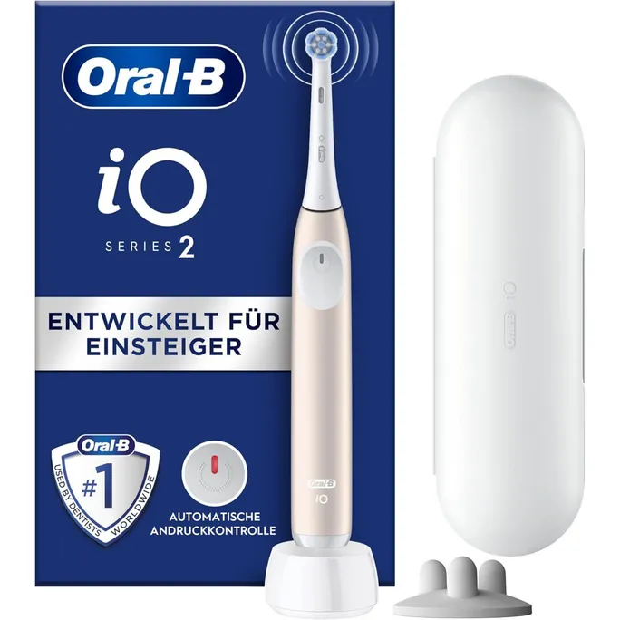 Oral-B iO Series 2 Elektrische Zahnbürste Calm Pink Special Edition