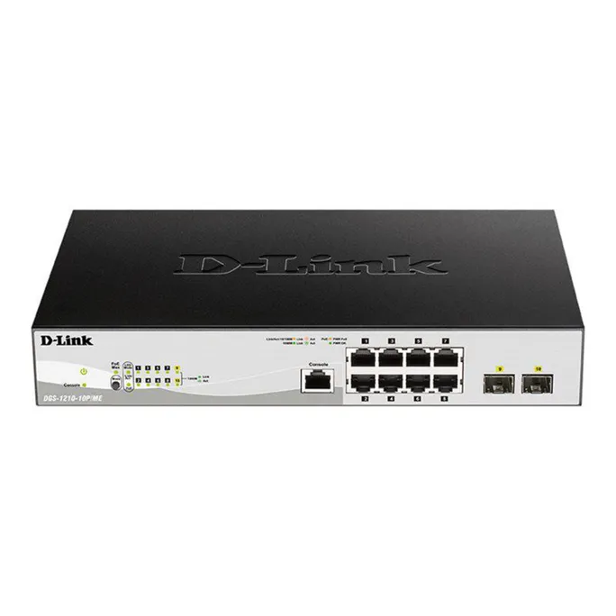 D-Link DGS-1210-10P/ME/E 10-Port L2 PoE Smart Managed