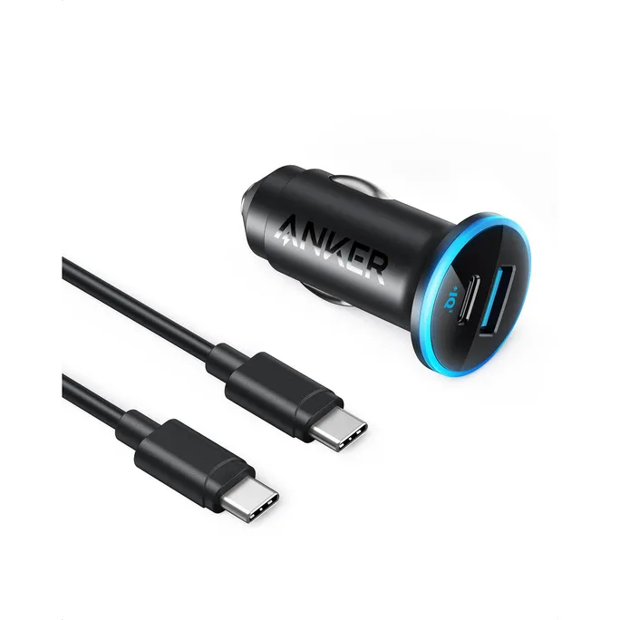 Anker 323 Kfz Ladegerät 52W 1x USB-A, 1x USB-C; schwarz