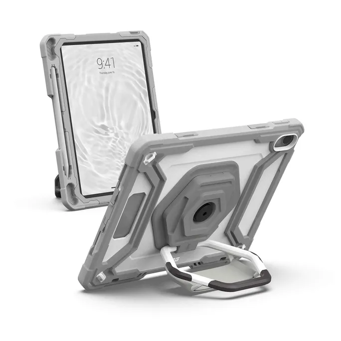 UAG Urban Armor Gear Plasma Healthcare Handstrap, Kickstand & Screen Protection Case für Apple iPad 11" (2025) / iPad 10,9