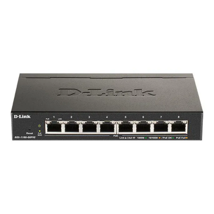 D-Link DGS-1100-08PV2/E Gigabit Smart Managed Switch