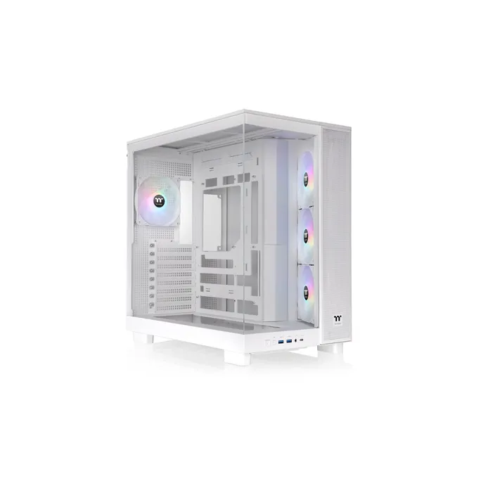 THERMALTAKE View 380 XL TG ARGB Mid Tower ATX Gehäuse Sichtfenster snow white