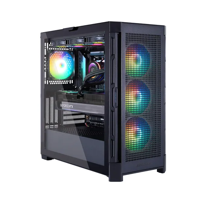 Hyrican Cougar Duoface PRO BK 7471 R9-9950X3D 64GB/2TB SSD RTX 5090 Win11