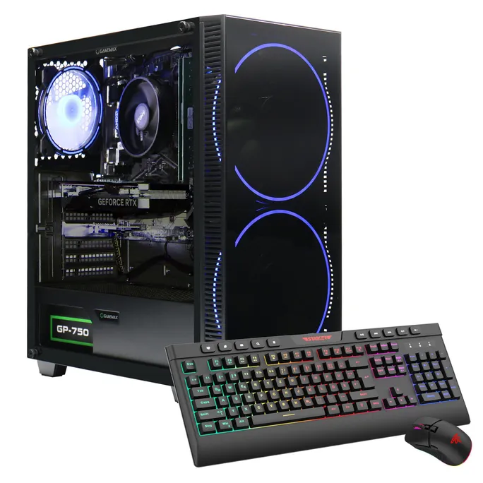 Hyrican Gamemax Black Hole 7437 R5-7500F 32GB/1TB SSD RTX 4070 Win11