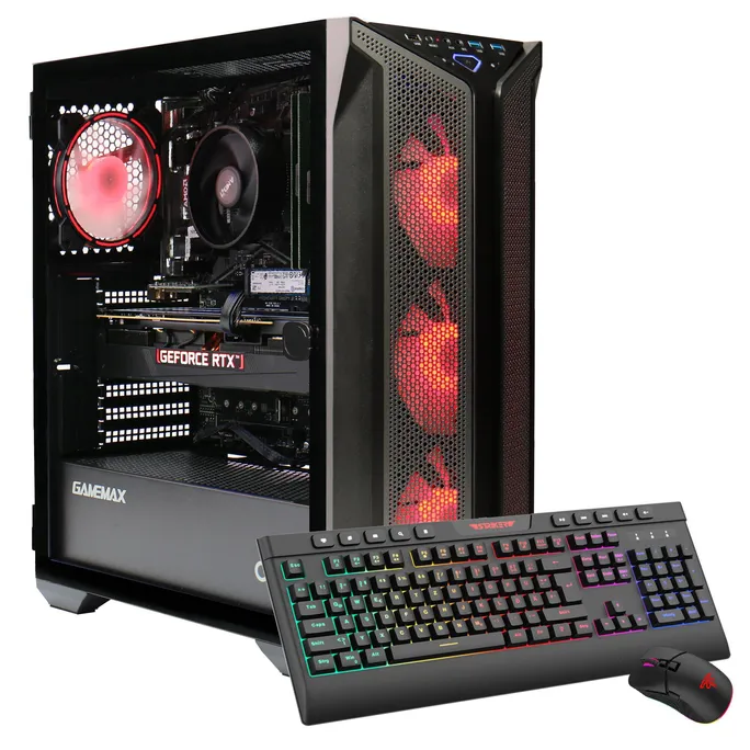 Hyrican Gamemax Brufen C1 7427 R5-7500F 32GB/1TB SSD RTX 4060 Win11