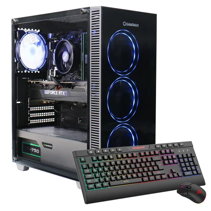 Hyrican Gamemax Draco XD 7443 R5-7500F 32GB/1TB SSD RTX 4070 Win11