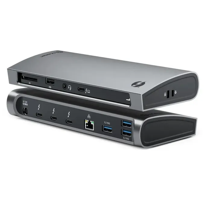 Alogic Blaze Thunderbolt 4 Dual 4K Docking Station Space Gray