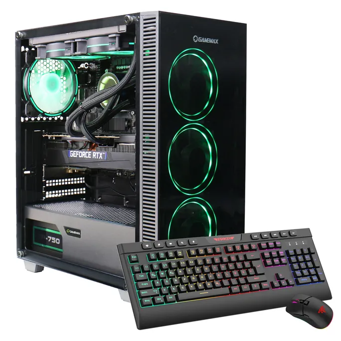 Hyrican Gamemax Draco XD 7453 R5-7600X3D 32GB/1TB SSD RTX 5070 Win11