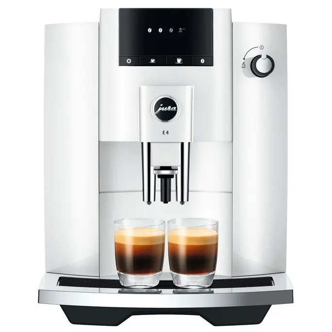 JURA E4 Piano White (EA) Kaffeevollautomat