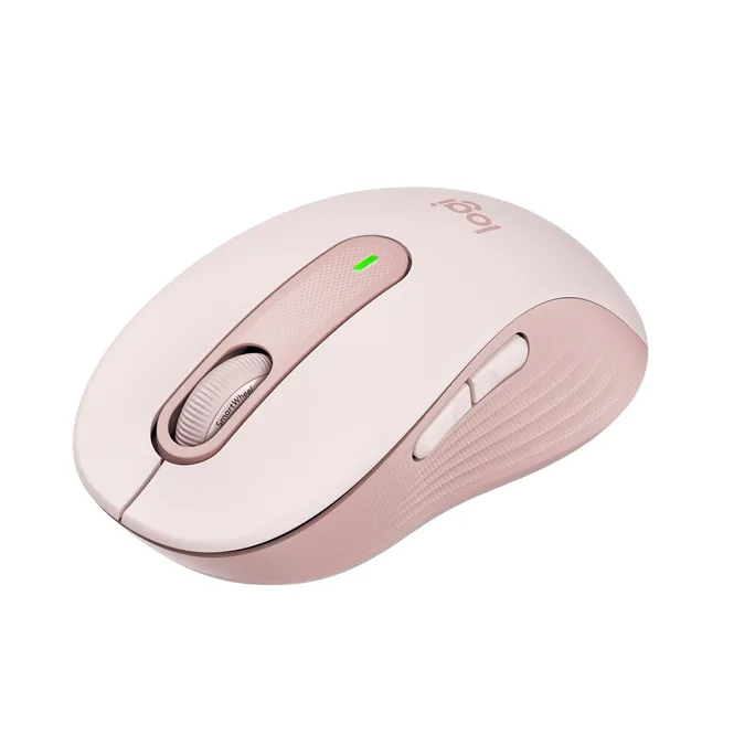 Logitech Signature M650 Rosé M - Bluetooth, Logi Bolt, 4000 DPI, Unterstützt von Logi Options+