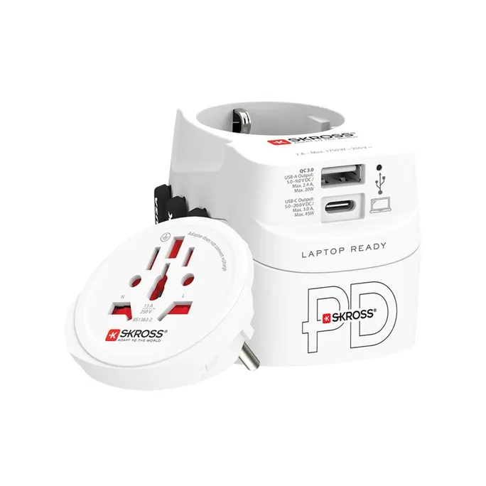 SKROSS Pro Light AC45PD Reiseadapter 1302474