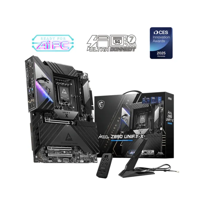MSI MEG Z890 UNIFY-X WIFI ATX Mainboard Sockel 1851 TB4