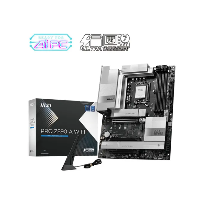 MSI PRO Z890-A WIFI ATX Mainboard Sockel 1851 TB4/HDMI