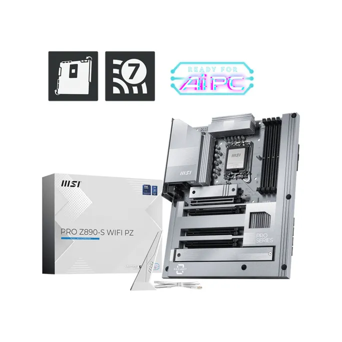 MSI PRO Z890-S WIFI PZ ATX Mainboard Sockel 1851 TB4/HDMI