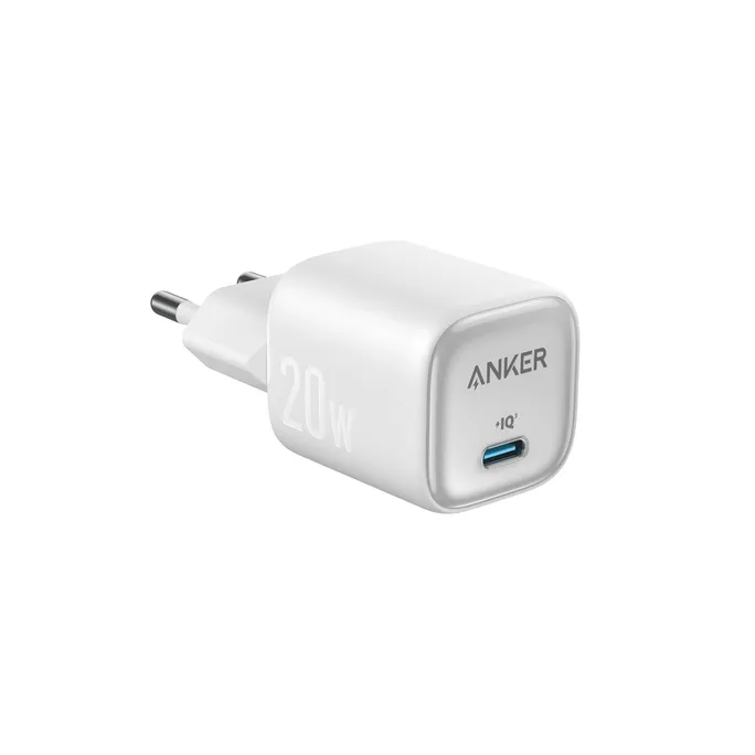 Anker Zolo Ladegerät USB-C 20W PD 3.0 weiß