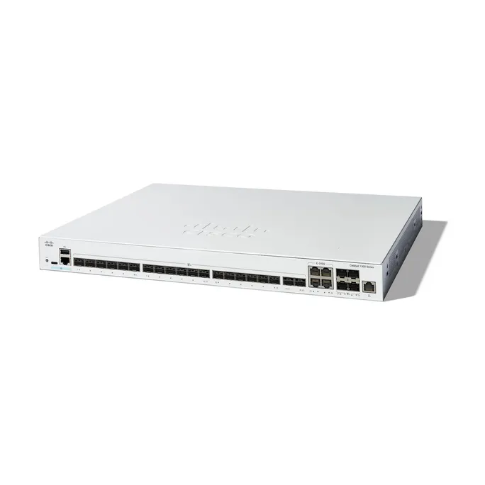 Cisco Catalyst C1300-24XS Rackmount 10G Managed Stack Switch 4x RJ-45/SFP+, 20x SFP+