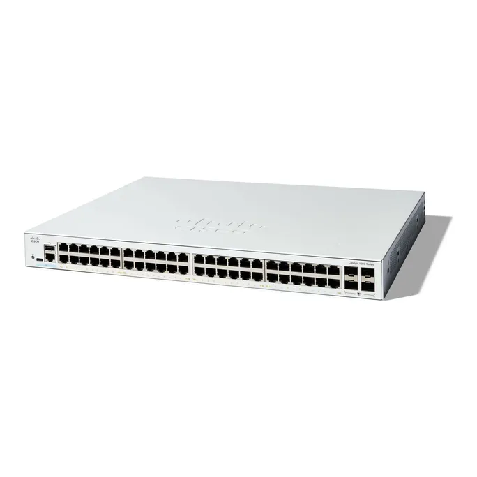 Cisco Catalyst C1300-48T-4G Rackmount GB Managed Switch 48x RJ-45, 4x SFP