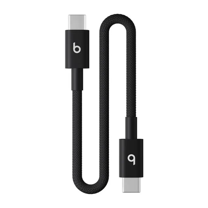 Beats USB-C zu USB-C gewebtes Kabel 0.2 m Bolt Black