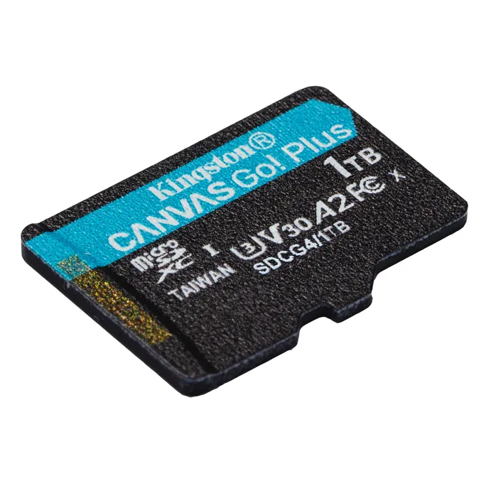 Kingston Canvas Go! Plus Gen4 1TB microSDXC Speicherkarte (200 MB/s, A2 U3)