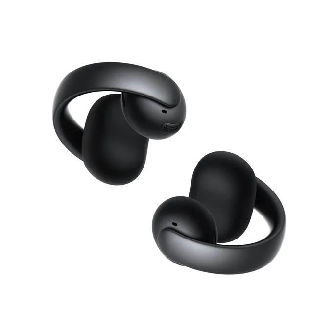 soundcore AeroClip Open-Ear Clip-On Earbuds True Wireless Bluetooth-Kopfhörer schwarz