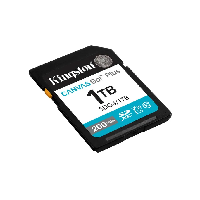 Kingston Canvas Go! Plus Gen4 1TB SDXC Speicherkarte (200 MB/s, C10 UHS-I U3 V30)