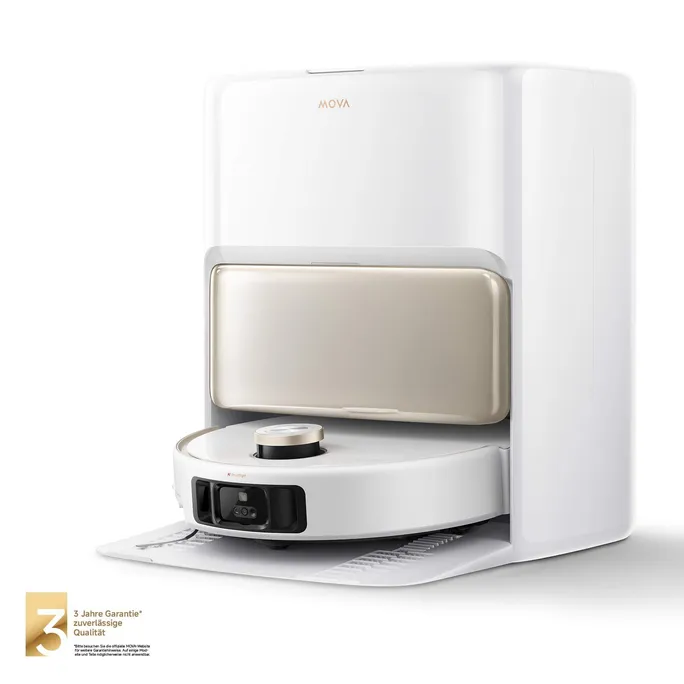 Mova V50 Ultra Complete Saugroboter mit Wischfunktion 24.000 Pa mit Vollautomatischer Basisstation