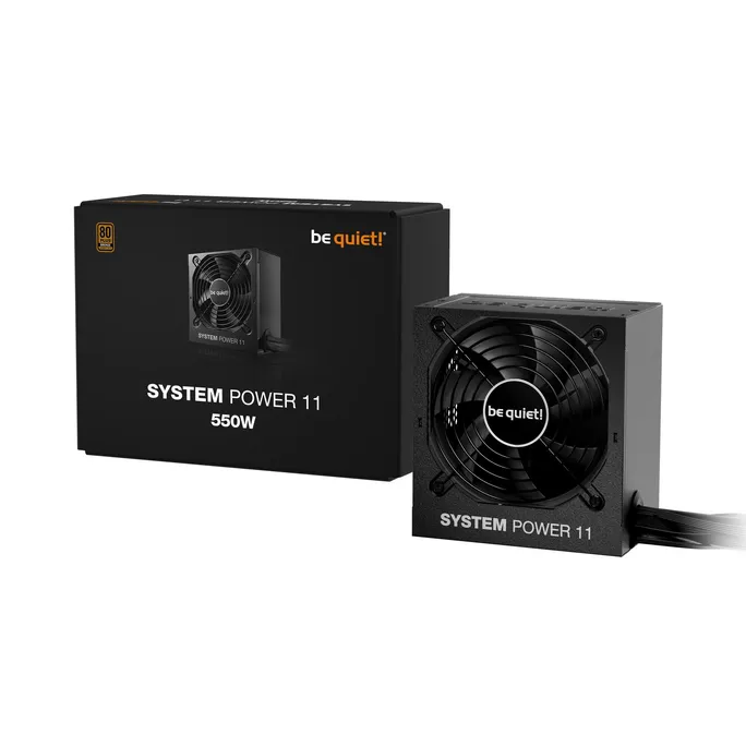 be quiet! SYSTEM POWER 11 550 Watt Netzteil 80+ Bronze ATX 3.1 PCIe 5.1