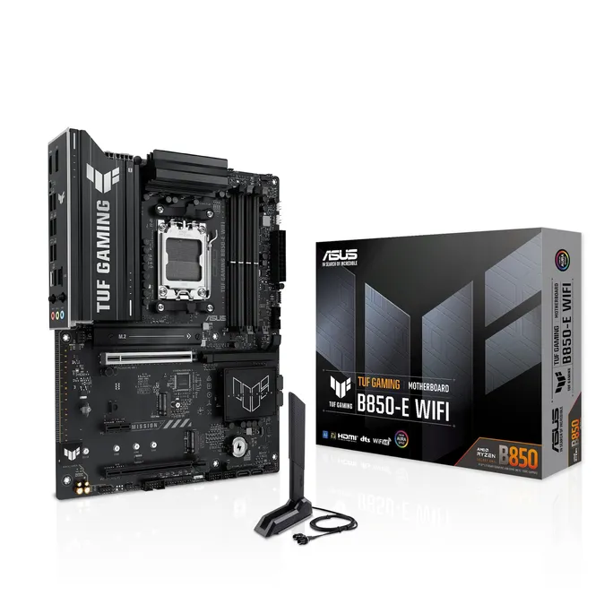 ASUS TUF GAMING B850-E WIFI ATX Mainboard Sockel AM5 DP/HDMI/USB-C