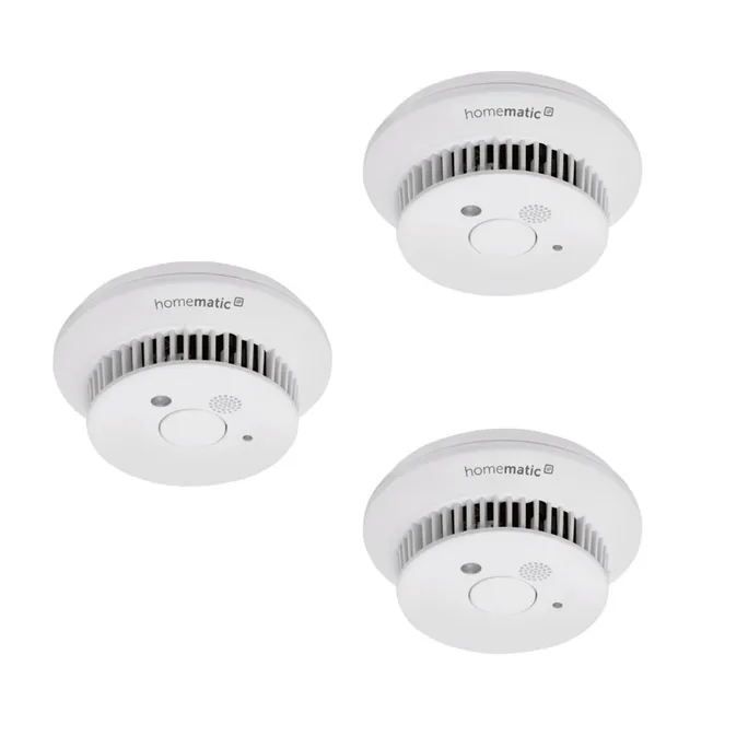 Homematic IP 10-Jahres Rauchwarnmelder HMIP-SWSD 3er Pack