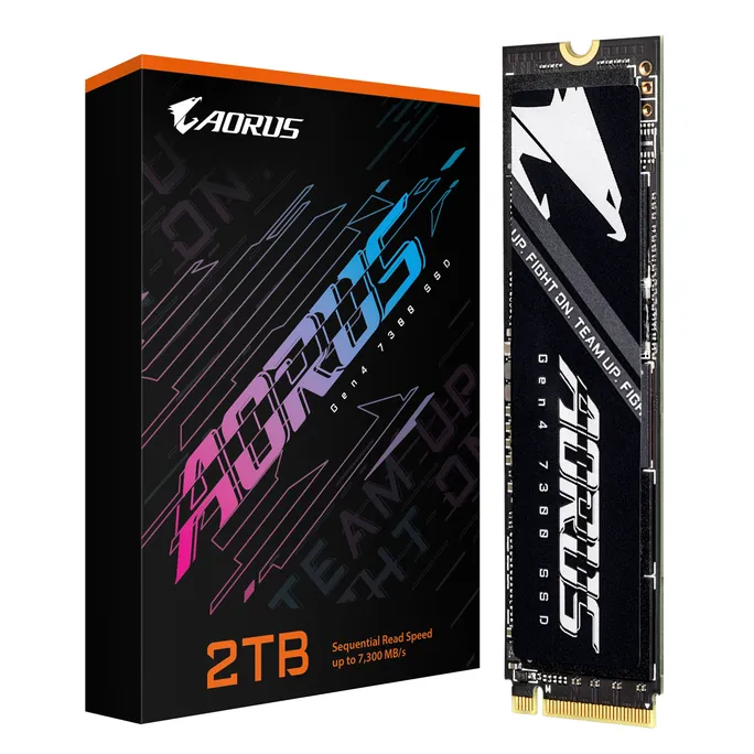 GIGABYTE AORUS Gen4 7300 SSD PCIe 4.0 x4, NVMe 1.4 2TB