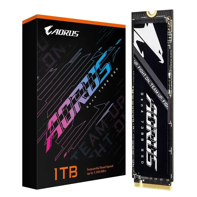 GIGABYTE AORUS Gen4 7300 SSD PCIe 4.0 x4, NVMe 1.4 1TB