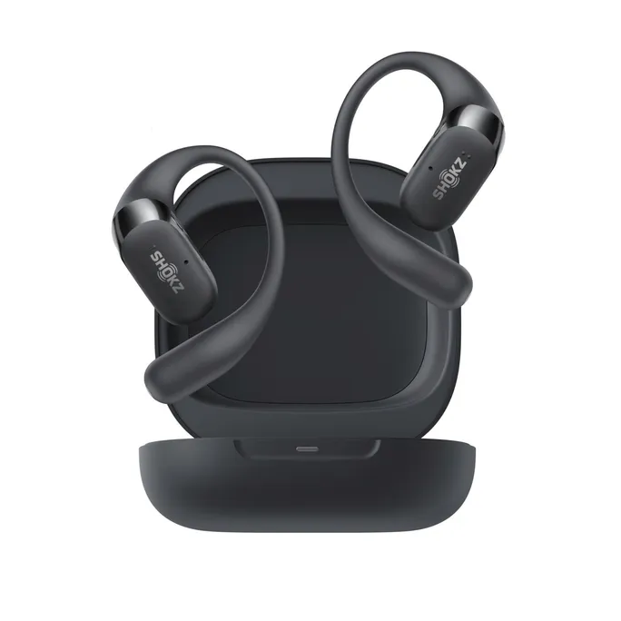 Shokz OpenFit 2+ True-Wireless Open-Ear-Kopfhörer Black