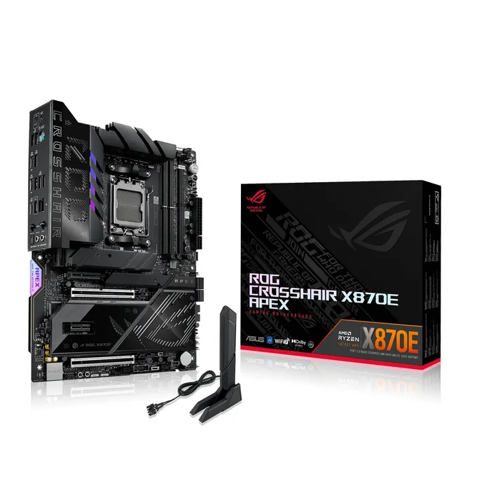 ASUS ROG CROSSHAIR X870E APEX WIFI ATX Mainboard Sockel AM5 HDMI/USB4