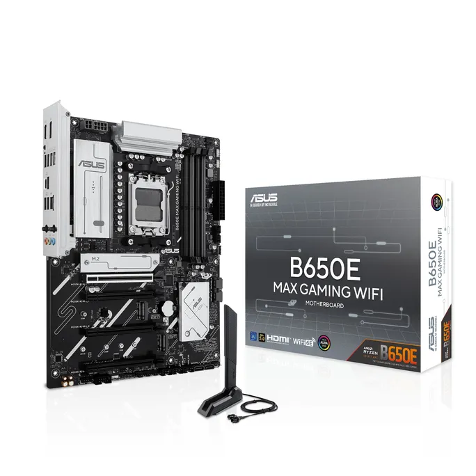 ASUS B650E MAX GAMING WIFI ATX Mainboard Sockel AM5 HDMI/DP