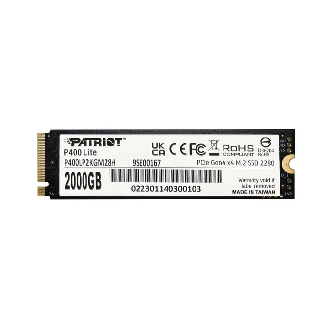 Patriot P400 Lite SSD 2TB NVMe M2 2280