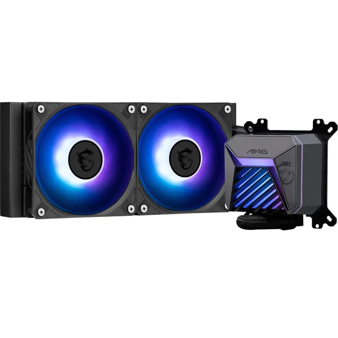 MSI MAG Core Liquid A15 240 CPU Komplettwasserkühlung für AMD und Intel CPU