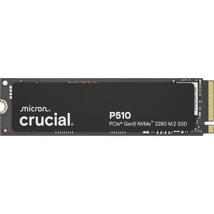 Crucial P510 1TB PCIe Gen5 2280 NVMe M.2 SSD