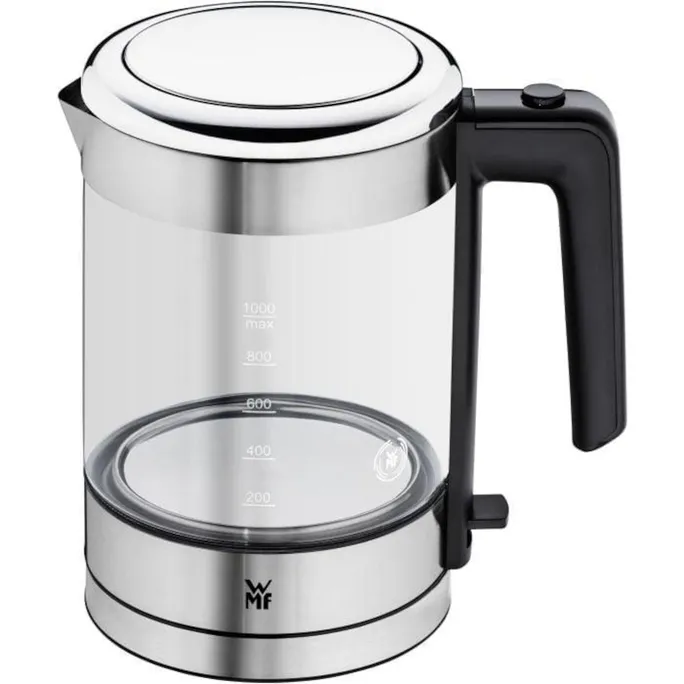 WMF 413190011 KÜCHENminis Glas-Wasserkocher 1,0l Glas