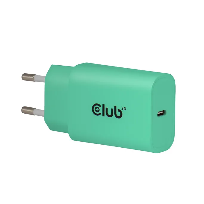 Club 3D USB-C PD3.0 Ladegerät 30 Watt 2 Stück grün