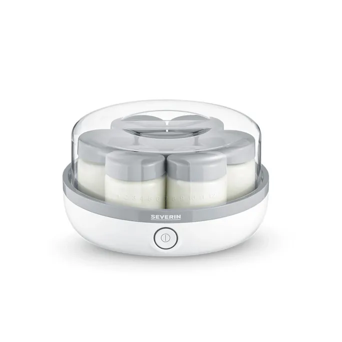 Severin JG 3518 Joghurtbereiter inkl. 7 Portionsgläser à 150ml