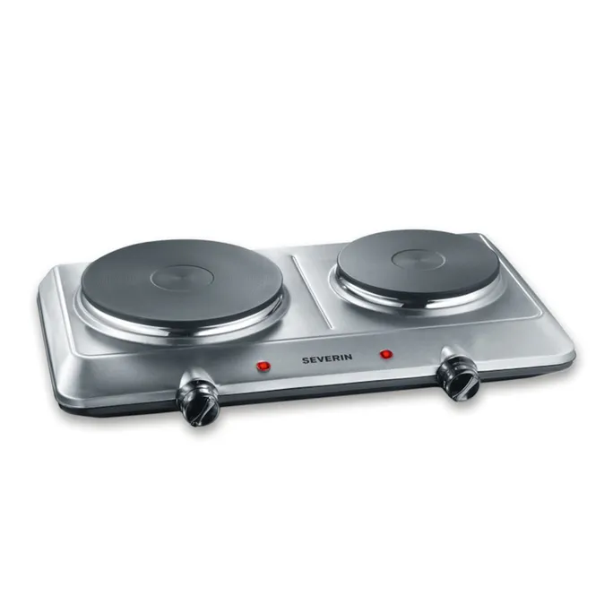 Severin DK 1014 Doppelkochplatte Edelstahl