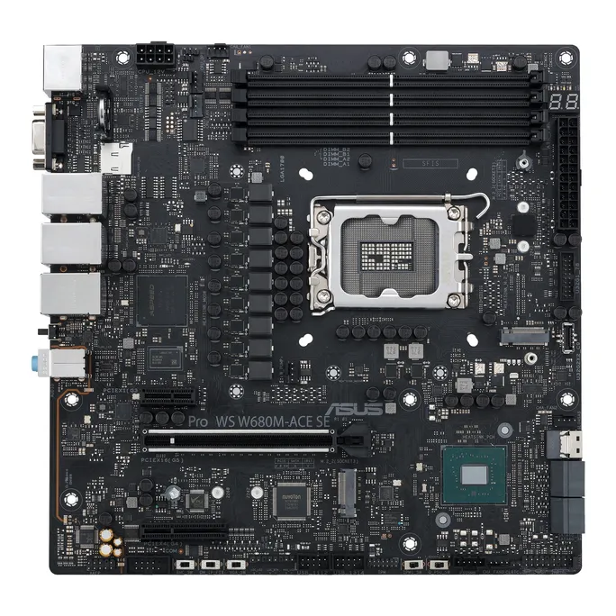 ASUS PRO WS W680M-ACE SE mATX Mainboard Sockel 1700 HDMI/DP/VGA