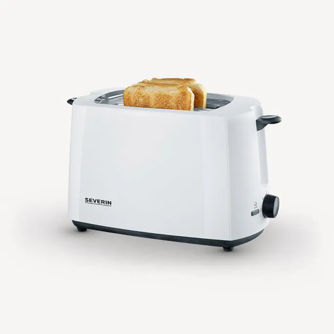 Severin AT 2286 Automatik Toaster weiß