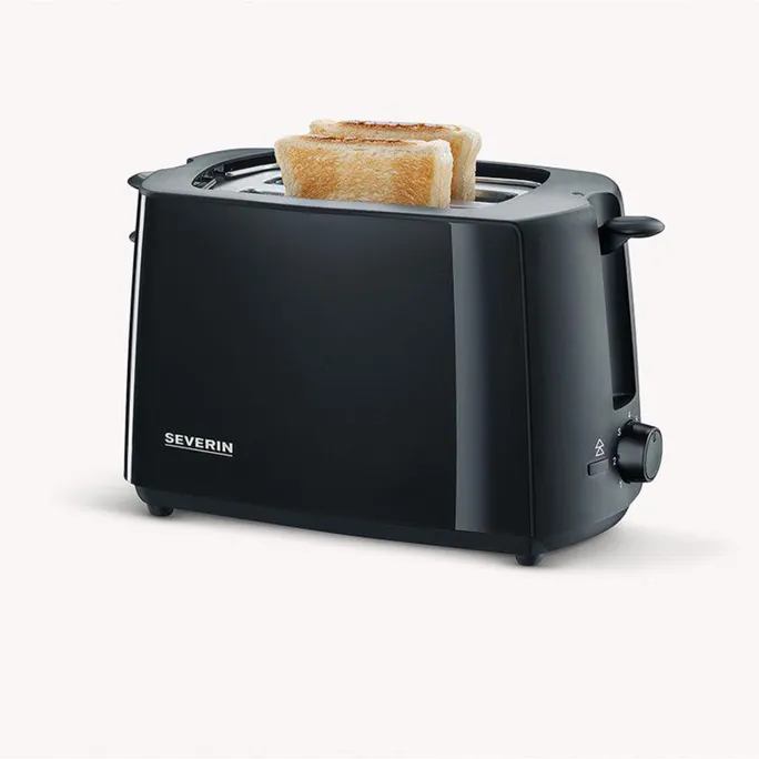 Severin AT 2287 Automatik Toaster schwarz