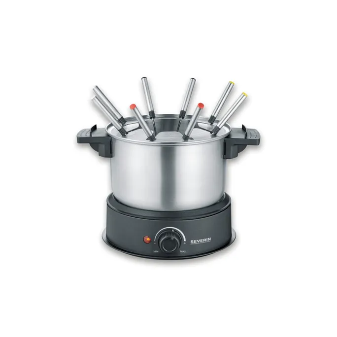 Severin FO 2470 Fondue 1500 W Edelstahl schwarz