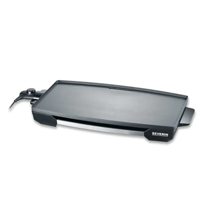 Severin KG 2397 Tischgrill mit Gussplatte 2200W schwarz